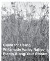Icon of Guide for Using Willamette Valley Native Plants Along Your Stream
