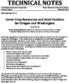 Pnw Cover Crop Seed Resources