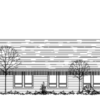 Rendering of Conservation Resource Center facing Beavercreek Road