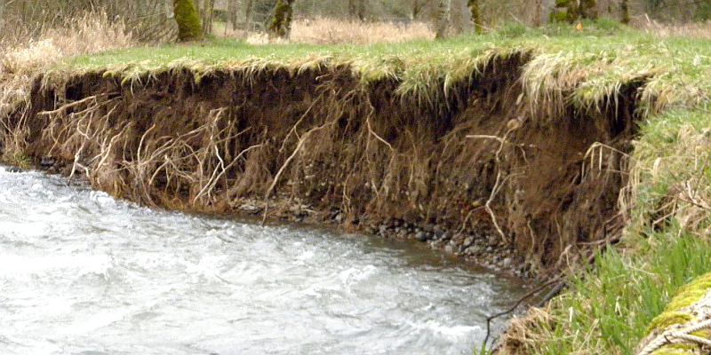Winter Storms Bring Streambank Erosion - Clackamas SWCD