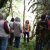 Nichole Ahr leading a tour in the Molalla River Corridor