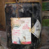 An example of a corroding container