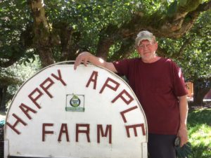 Director emeritus Ron Oberg is an organic farmer in Oregon City.